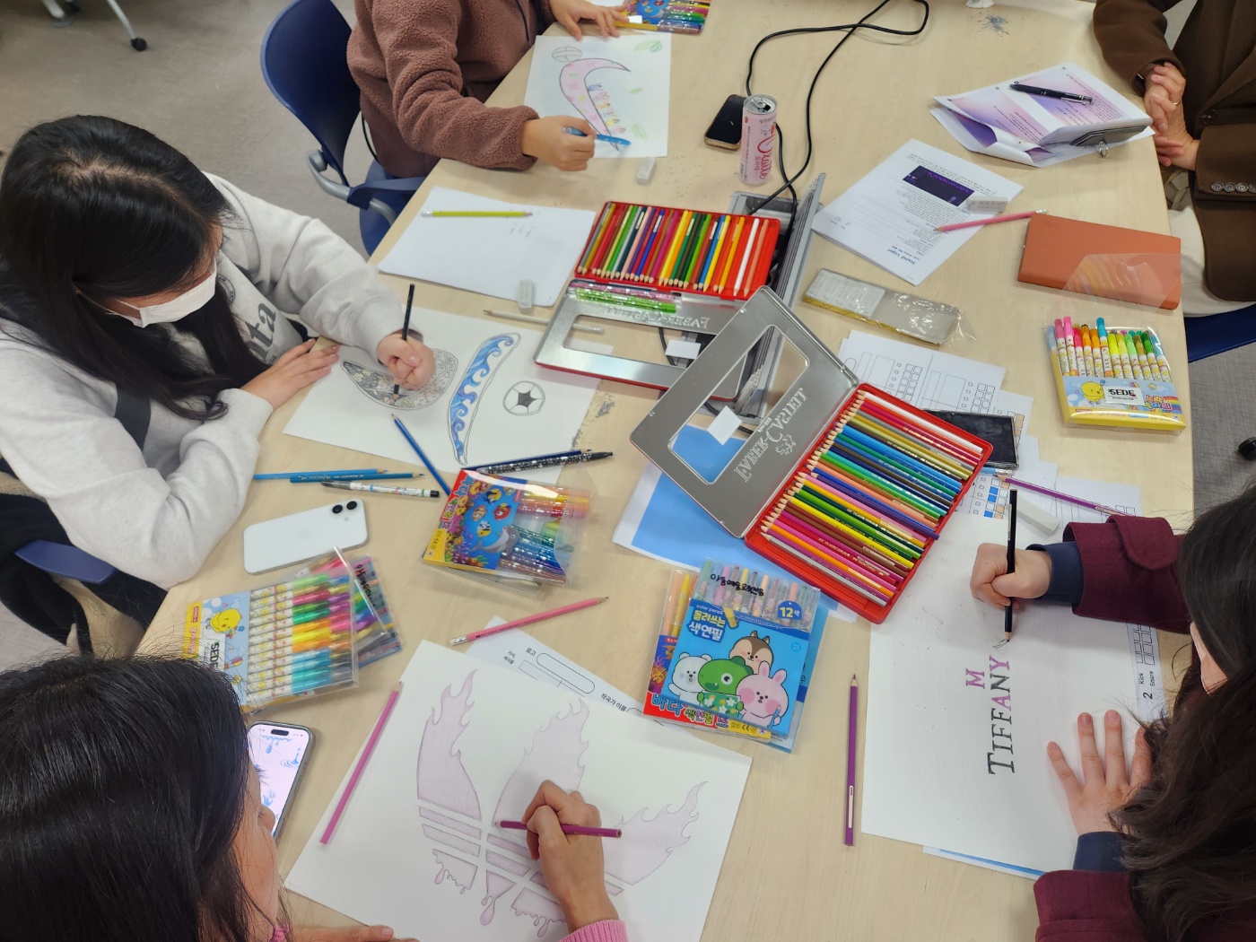 [미술교육프로그램개발] 강의 현장 스케치 